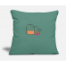 Tea Shirt Cypress Green Pillow